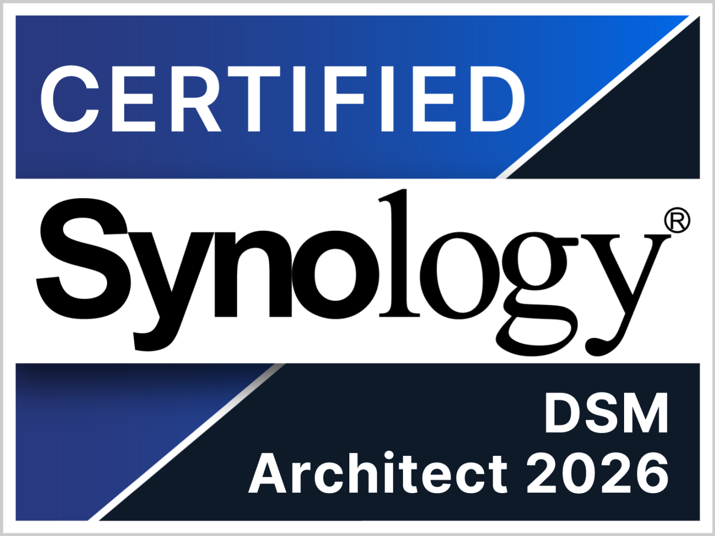 Certified Synology DSM Architect 2026